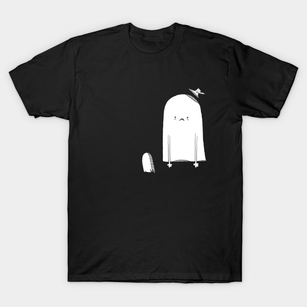 Melancholic Ghost T-Shirt by Freaking Creatures